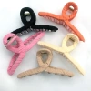 A2346 wrapped fabric fashionable large hair claws, hair clips, hair accessories, bangs clips, Japanese and Korean accessories supply Specification image